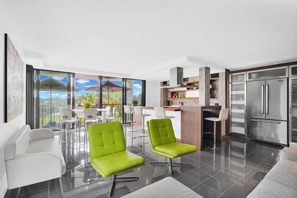 Spacious open living area