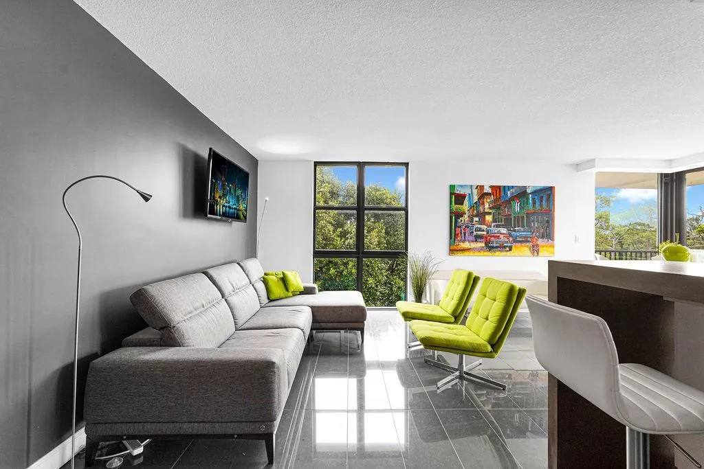 Contemporary Furniture Included