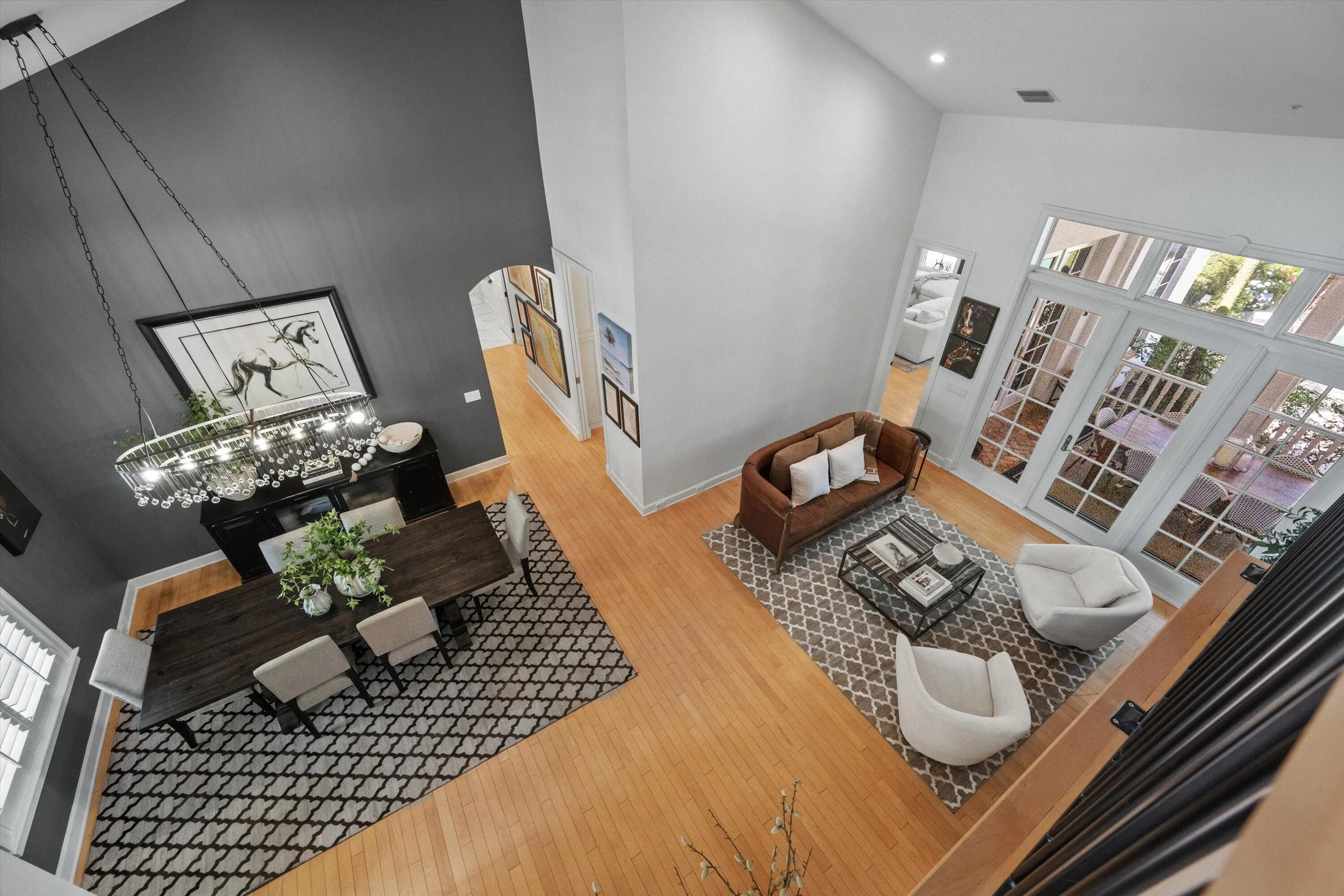 View from loft