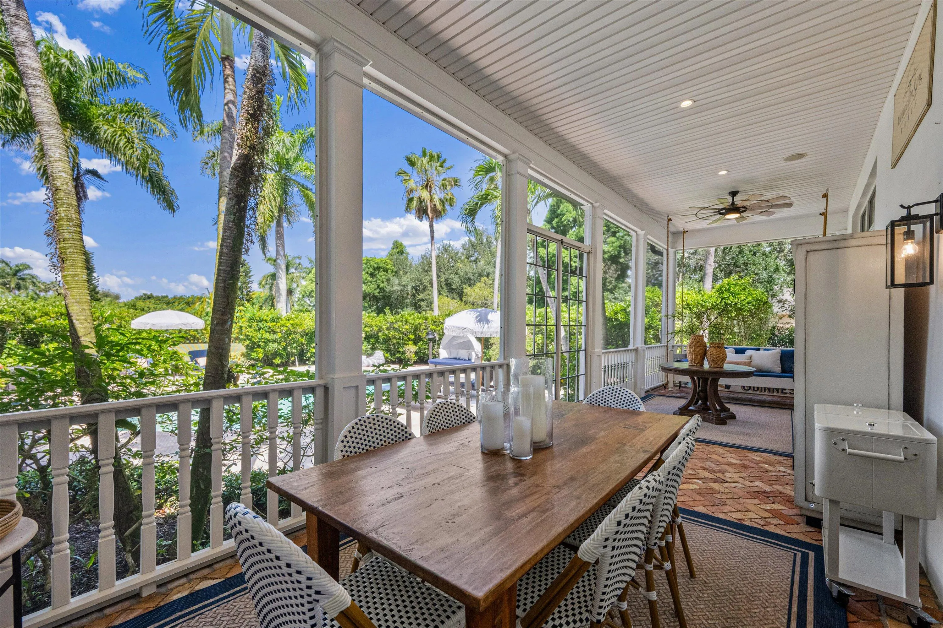 Screened Patio over looking pool