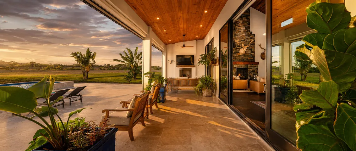 Luxurious patio