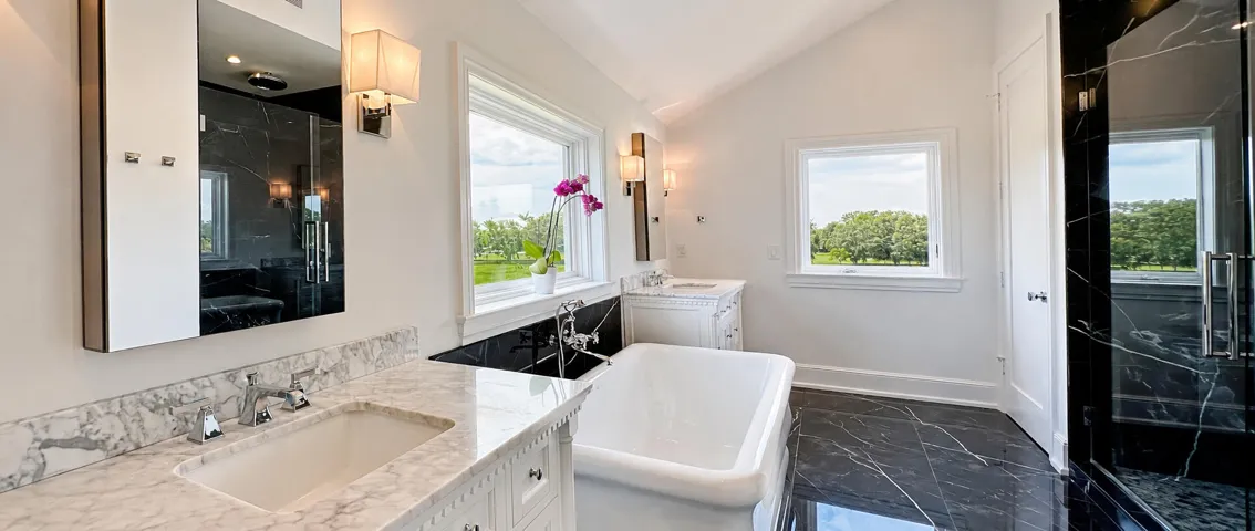 Modern spa-inspired