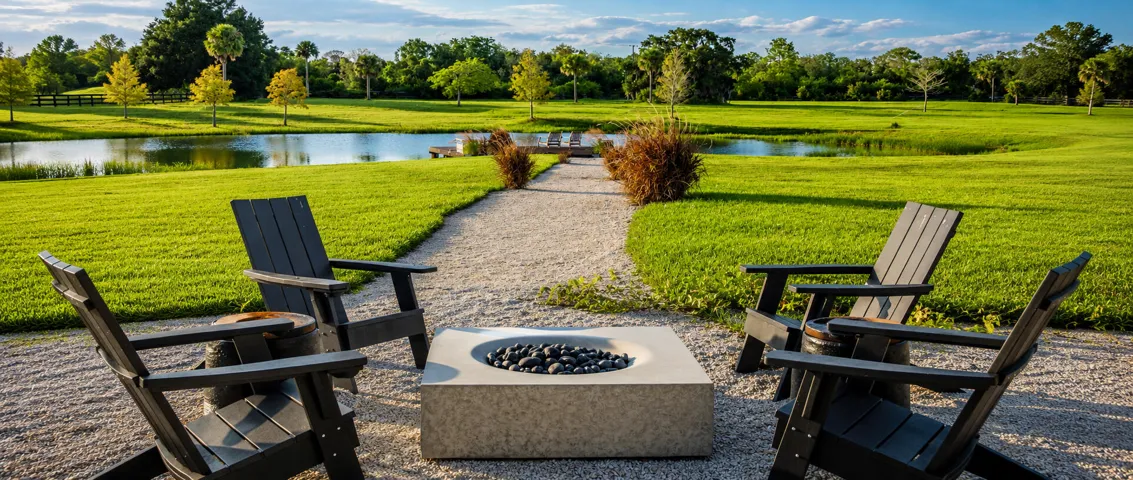 Serene outdoor retreat