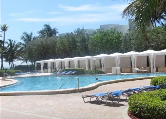Pool and Cabanas