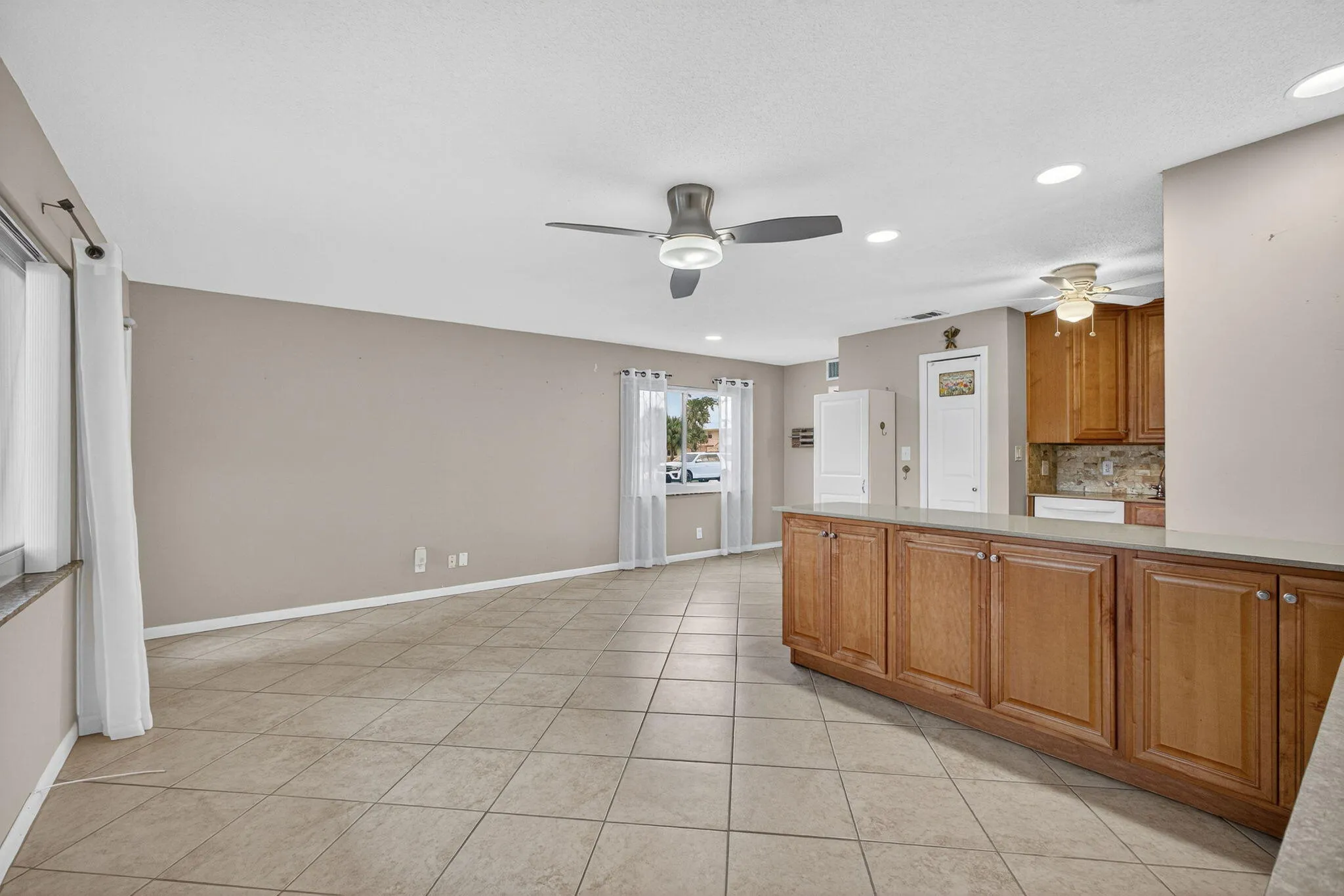 Living Room & Dining