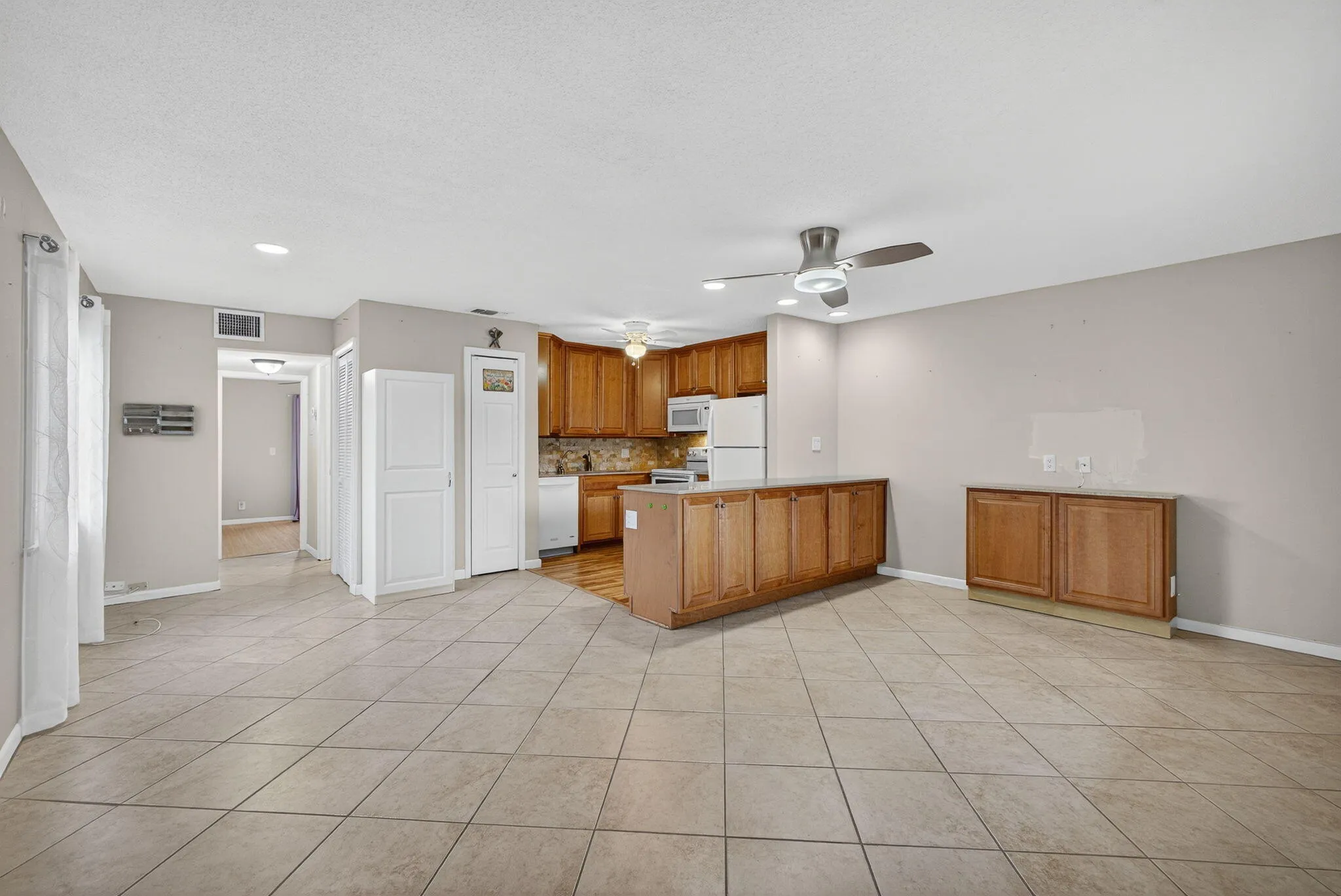 Living Room & Dining Room