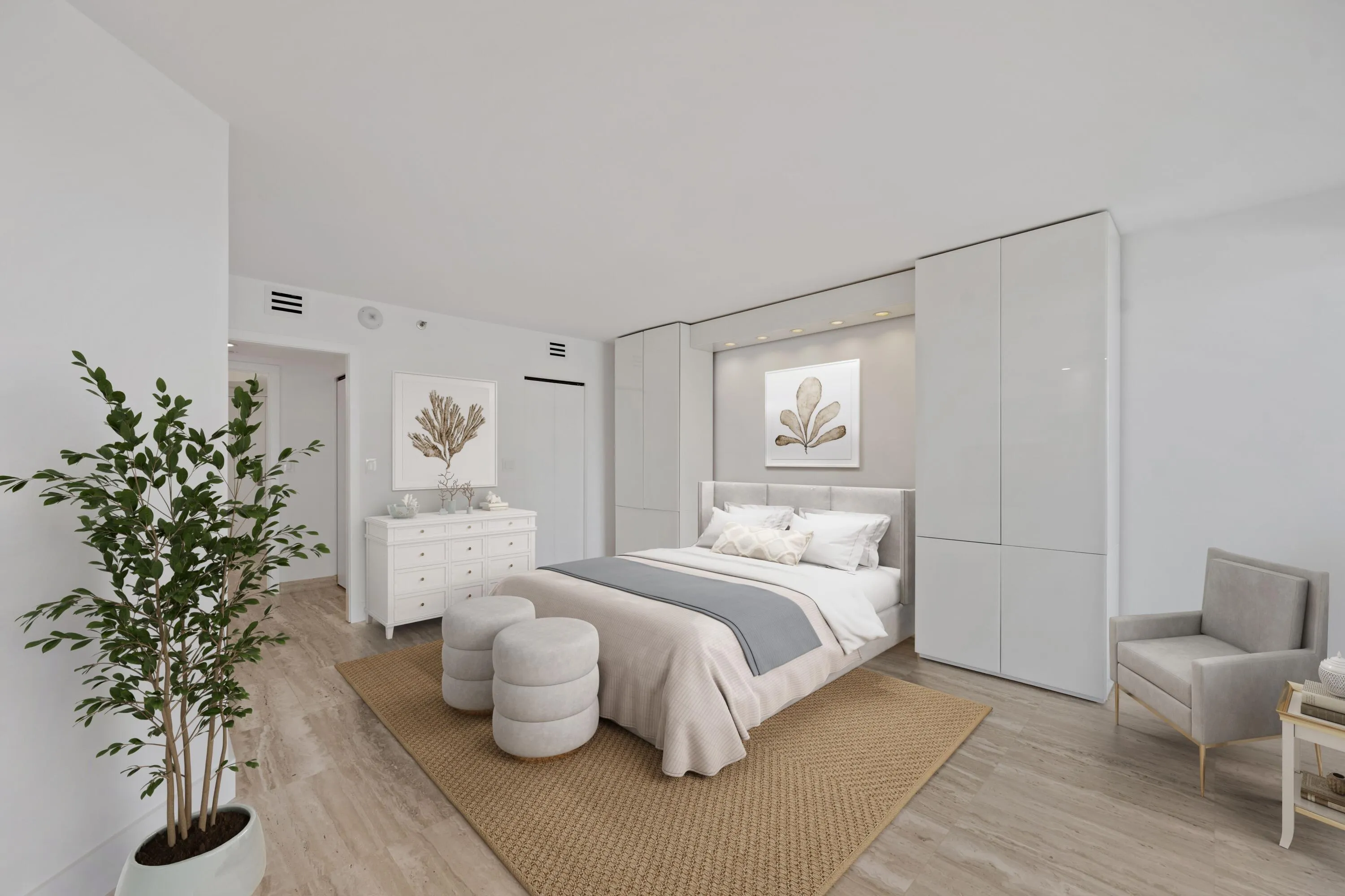 Bedroom 2 - Virtually Staged