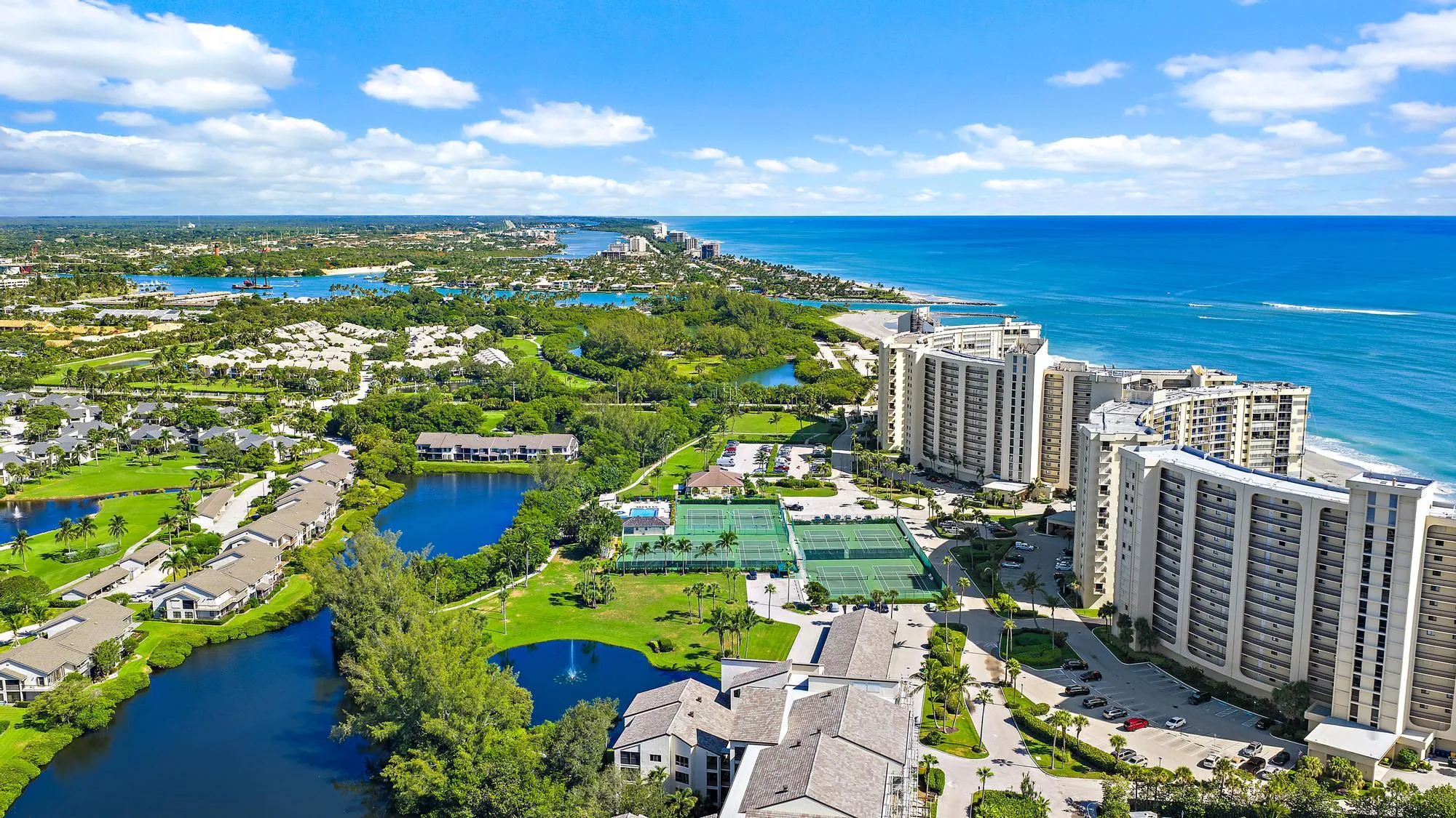 Aerial View of Community