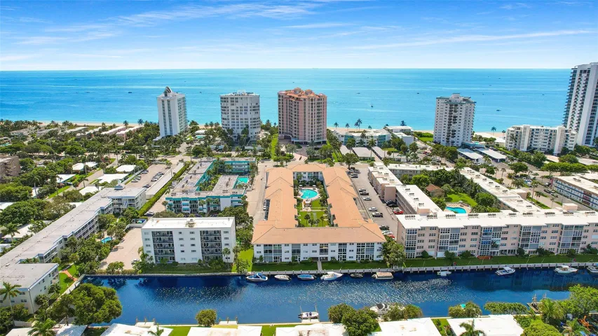 NO ASSESSMENT!!. THE BUILDING HAD A $1.5 MILLION DOLLAR RESTORATION WITH ITS 40 YEAR INSPECTION, SIRS, RESERVES, ASSESSMENTS ALL PAID BY SELLER!!!.. A BEACH & BOAT LOVERS DREAM!!.. A PRIVATE DEEDED BEACH ACCESS ACROSS THE STREET & NEW BOAT DOCK TO LIVE THE LIFESYTLE OF LAUDERDALE BY THE SEA. THIS HIGHLY DEMANDED 1 BEDROOM 1.5 BATH UNIT FEATURES THE PERFECT LOCATION IN A WELL MANAGED COMPLEX WITH ALL CERTIFICATIONS COMPLETED. THE UNIT IS MOVE IN READY. IT OFFERS RELAXING COURTYARD AND POOL VIEWS!