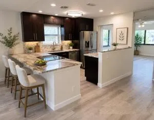Kitchen Virtually Staged