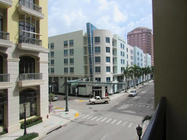 228 East View from Spacious Balcony