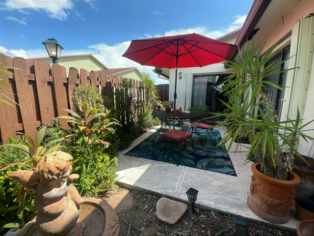 FENCED PATIO