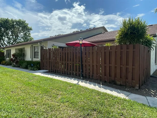 FENCED PATIO