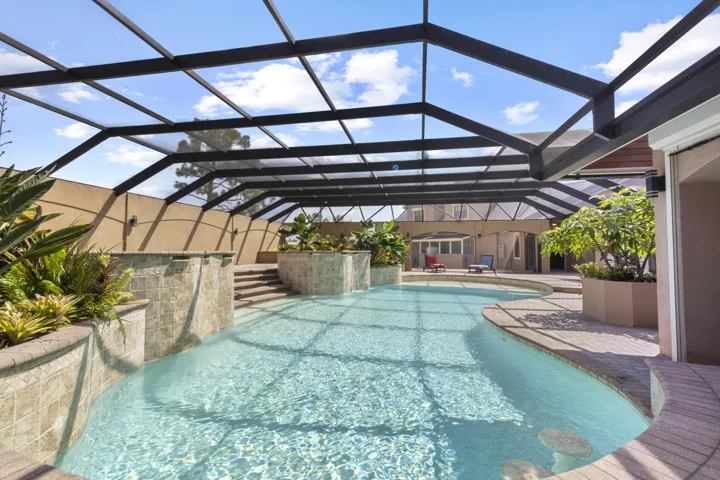 Enclosed pool