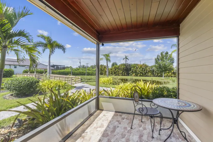 Enclosed porch