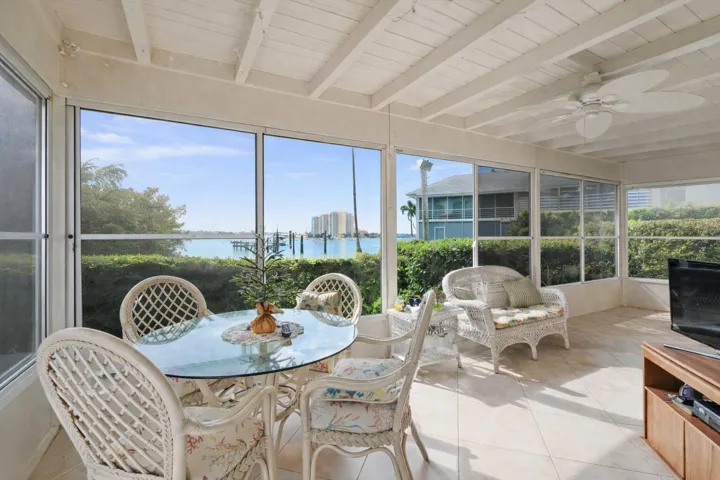 Outdoor Patio w/ water views