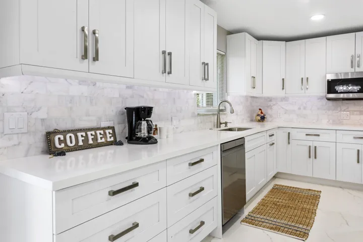 Carrera Marble Backsplash