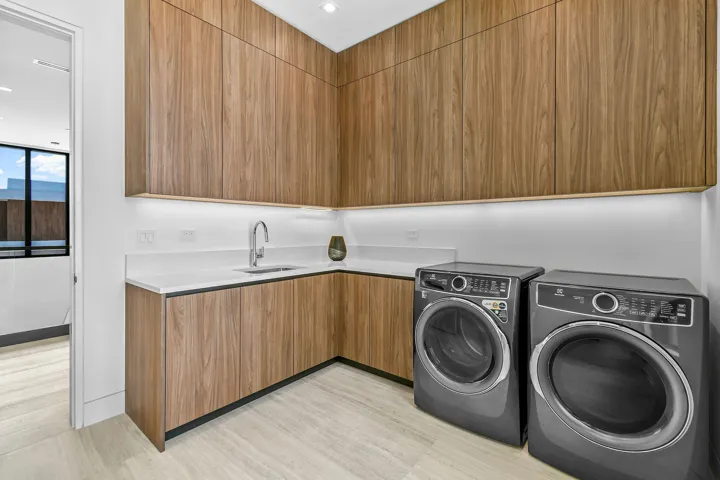 Upstairs laundry