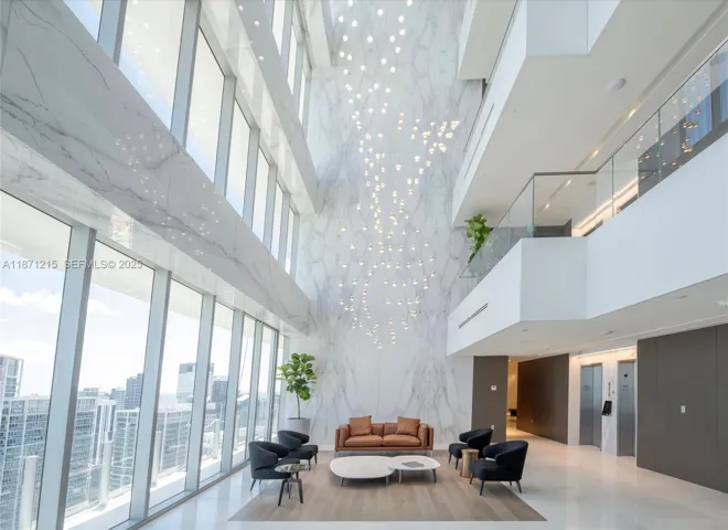 Sky lobby