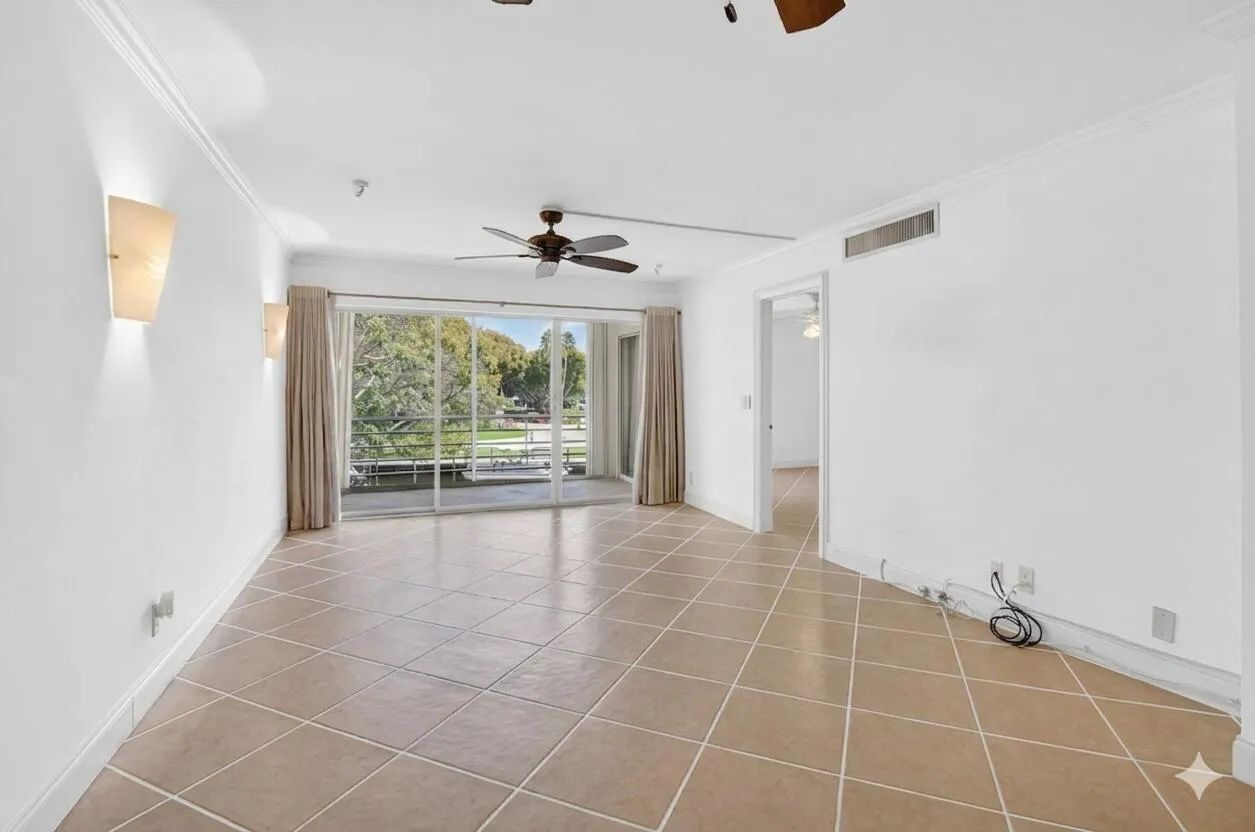 Photo Edited to Show NO furniture & White Paint on Walls