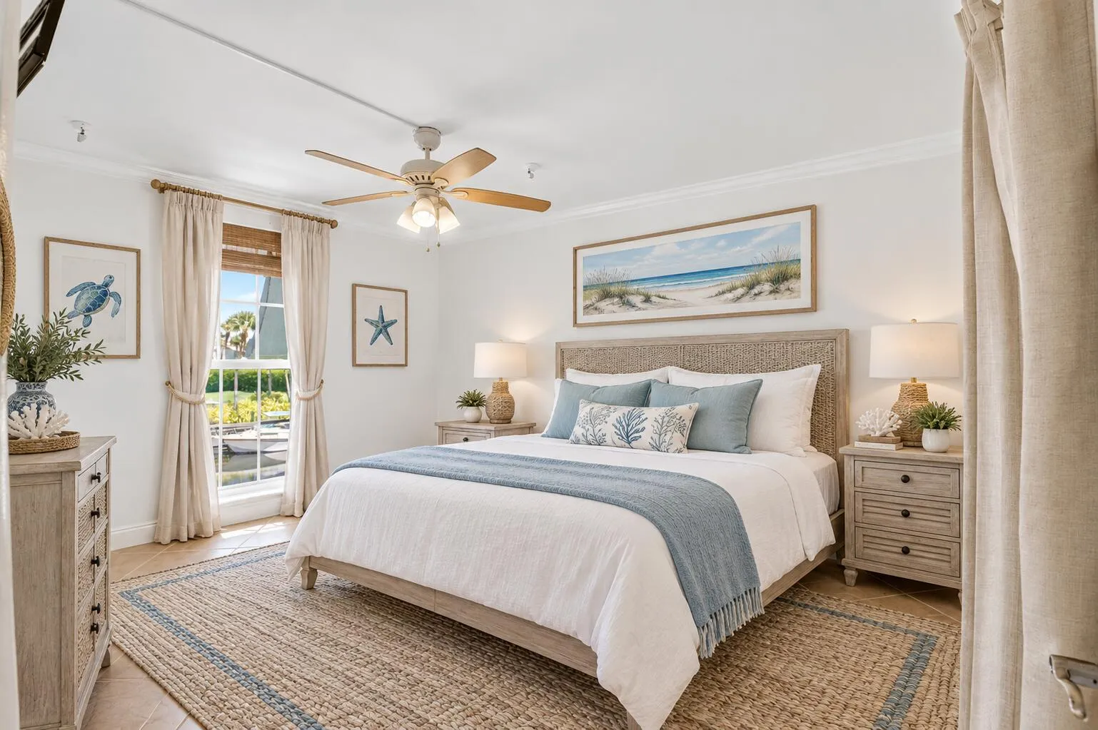 Gorgeous sunny bedroom virtual furniture added to inspire you