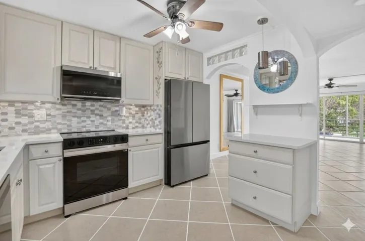 Edited Photo Shows Kitchen without personal items