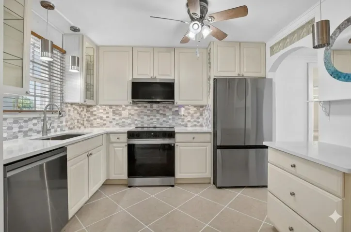 Edited Photo Shows Kitchen without personal items