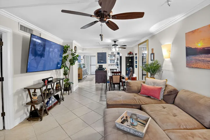View from Living Room to Dining