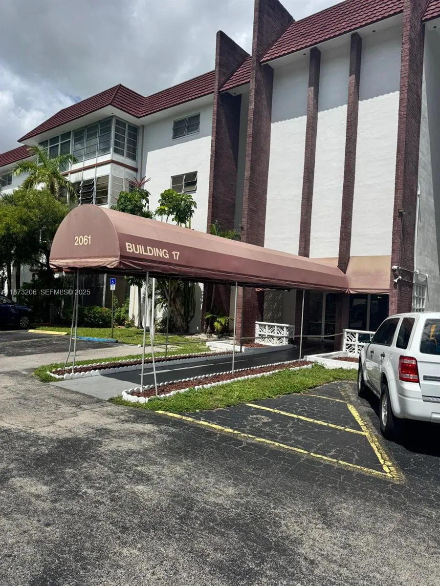 FRONT OF STRUCTURE