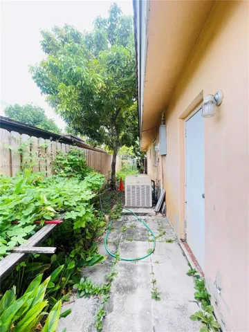 back yard