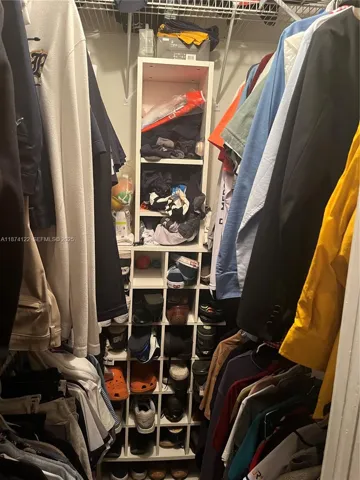 Bedroom #4 closet