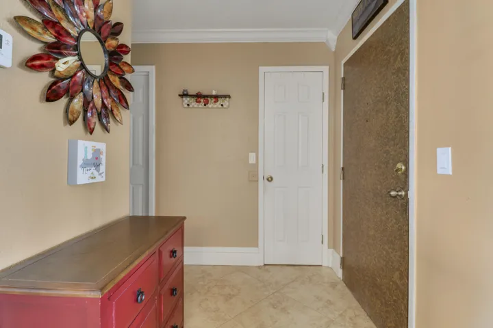 Foyer and Storage Closet