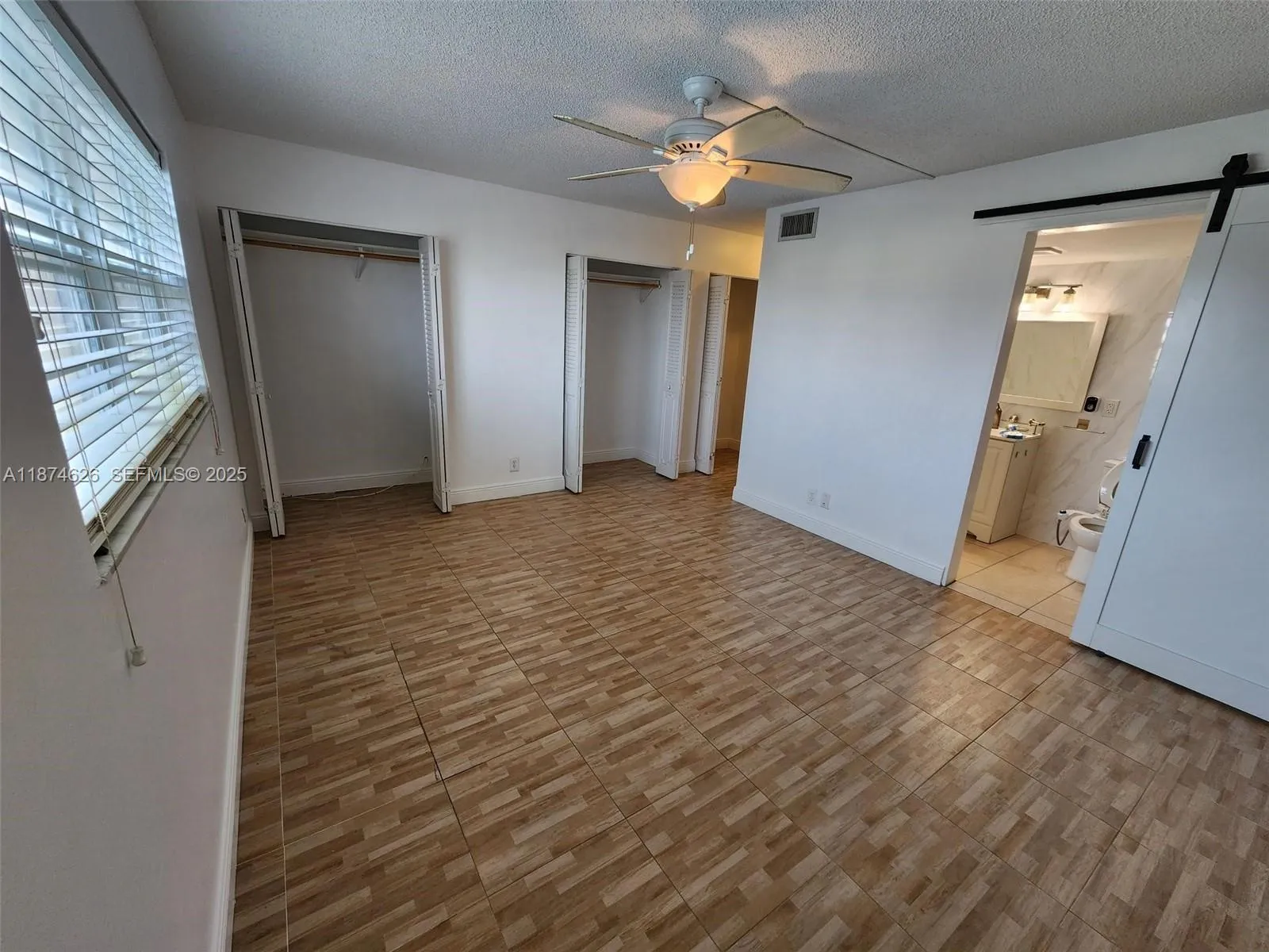 1 of 3 closets in primary
