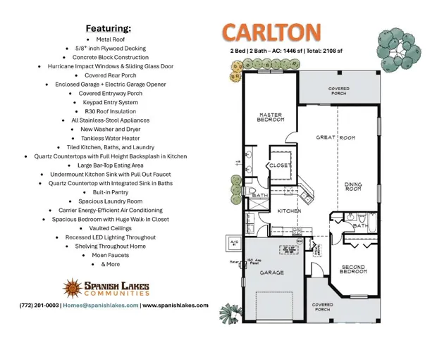 Carlton Floor Plan & Features