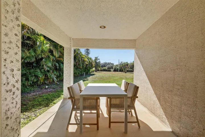 Covered Back Porch