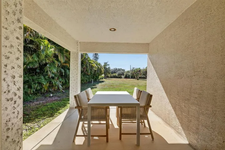 Covered Back Porch