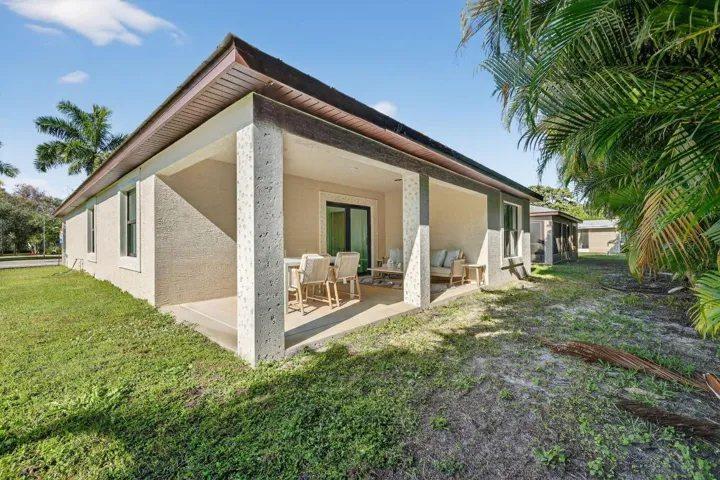 Covered Back Porch