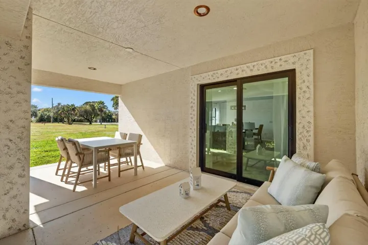 Covered Back Porch