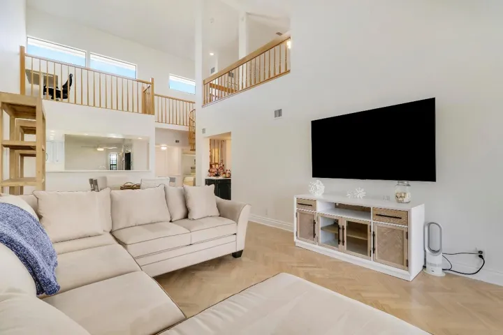 Living, Dining, Kitchen, & Loft