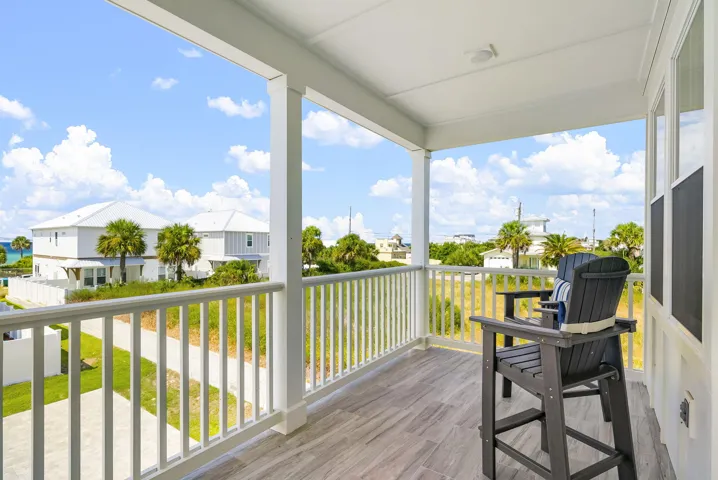 2nd Floor Gulf View Balcony