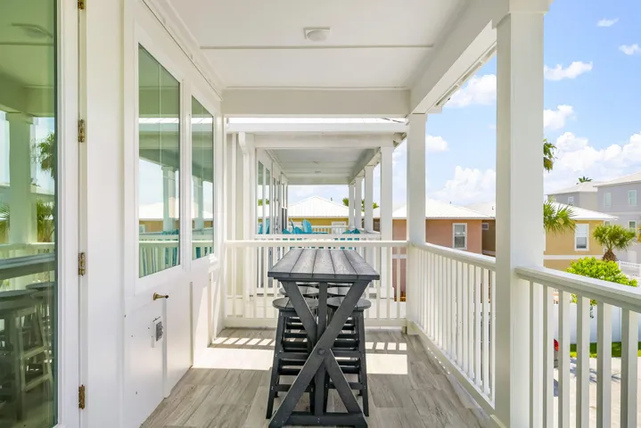 2nd Floor Gulf View Balcony
