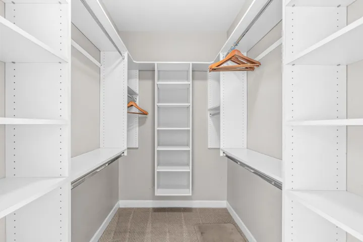 2 Primary Built In Closets