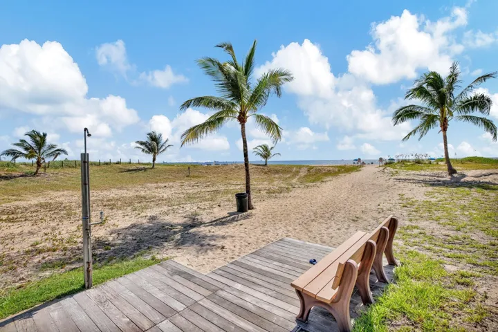 Boardwalk & Outdoor Shower