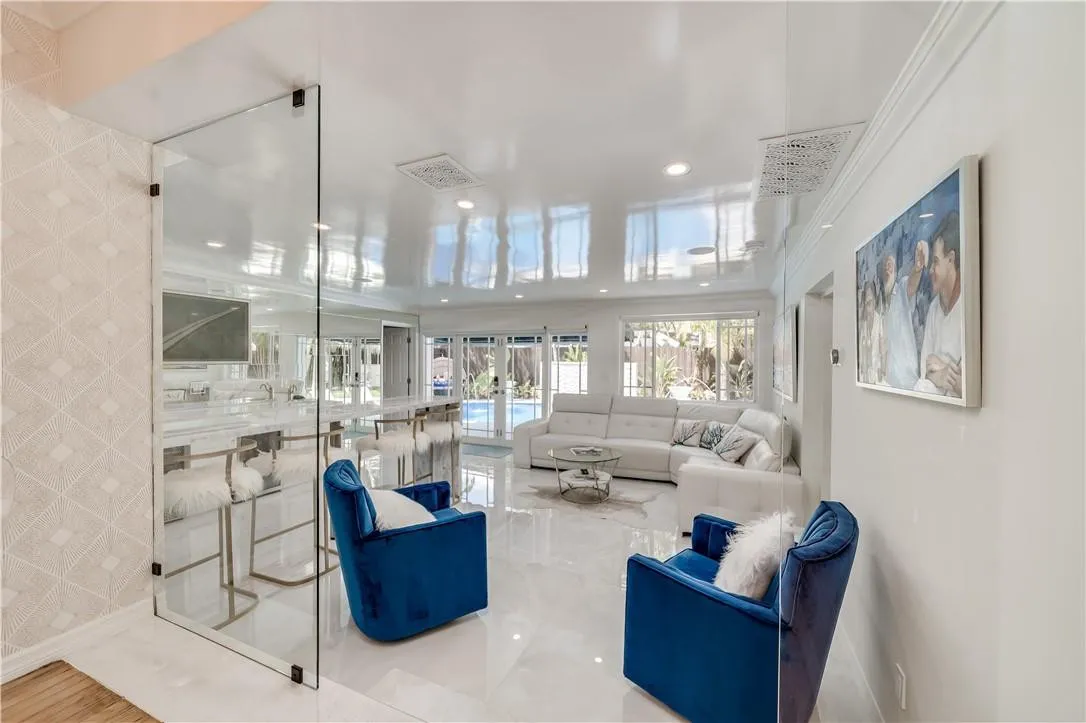 Main living space entry way