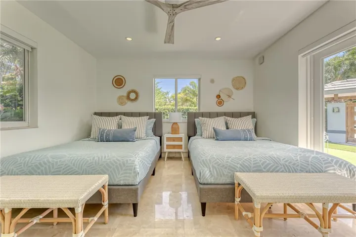 Bedroom #2- Two full size beds