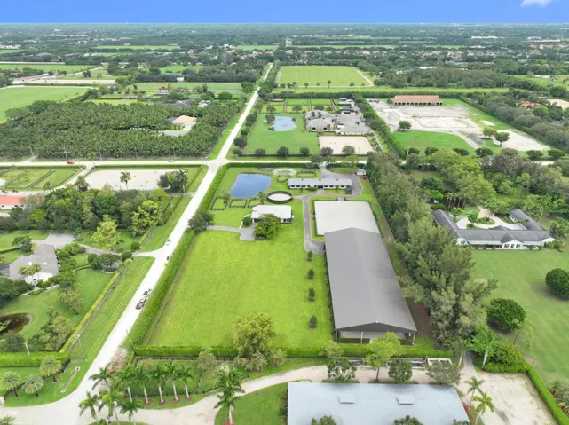Aerial looking North