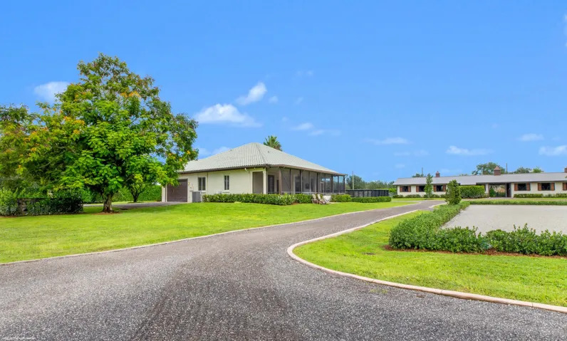 Southside elevation of home