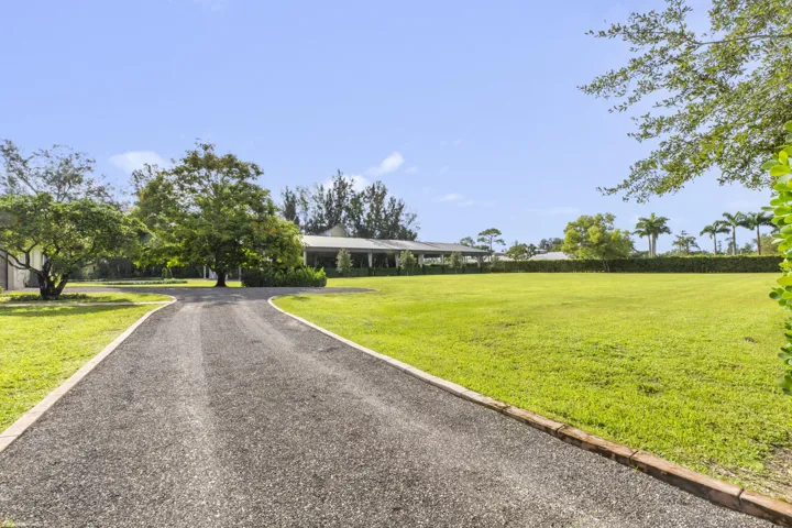 Walkway to covered arena