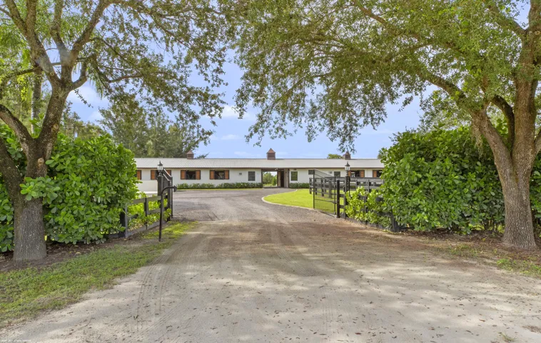 Stable entrance off of Indian Mound