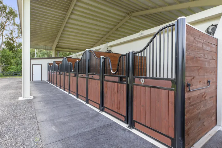 4 stalls at covered arena